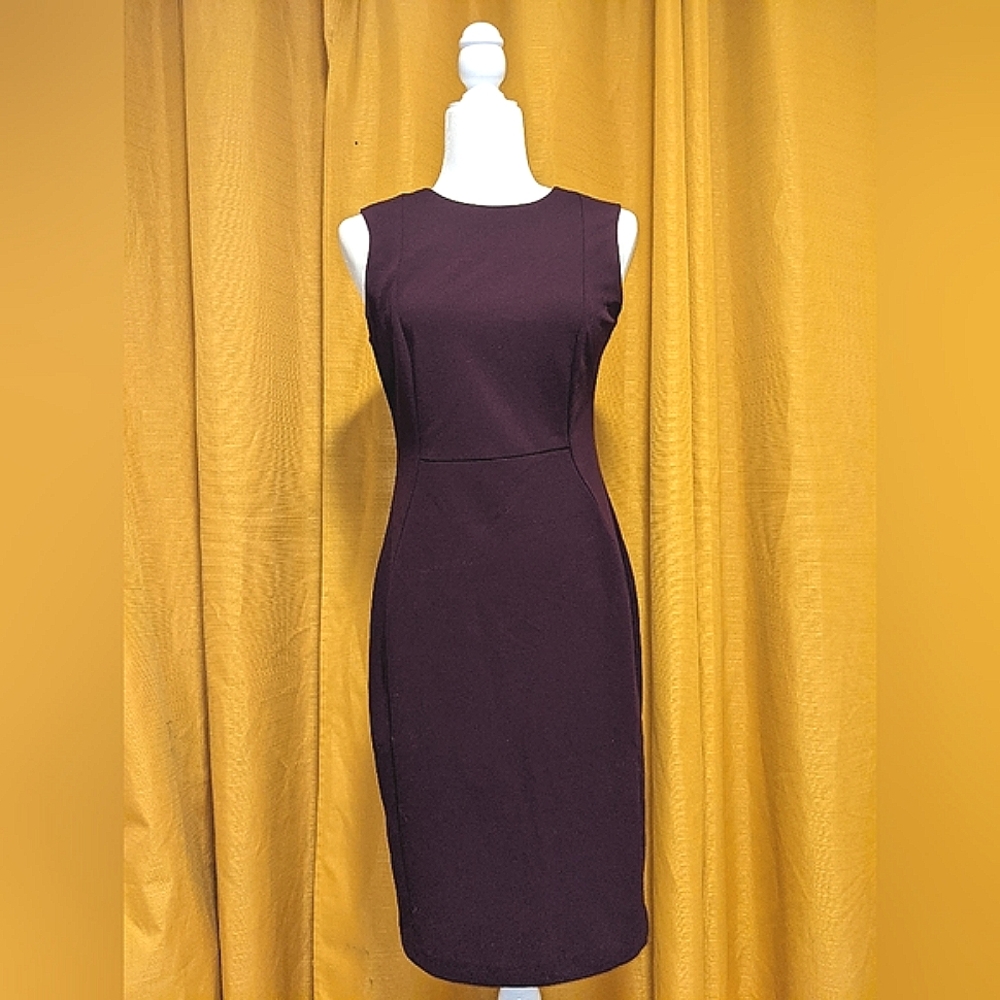 Calvin Klein purple dress, size 4
